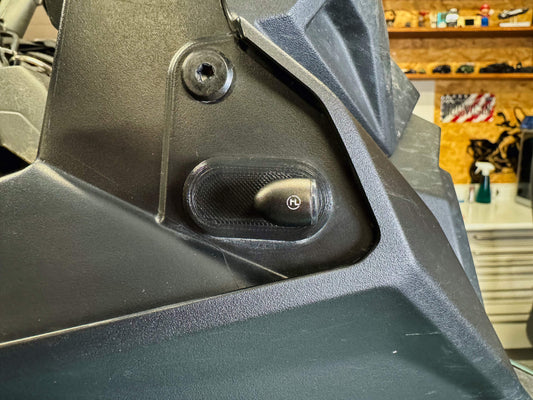 Support clignotant LED - Cache orifice Suzuki V-Strom 800DE (Pack de 2)