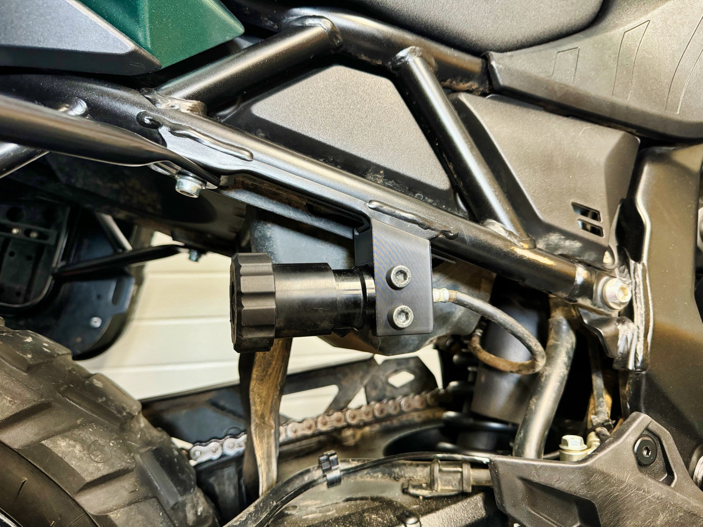 Support de molette de pré-charge d'amortisseur arrière pour Suzuki V-Strom 800DE et 800SE