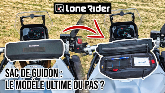 Test du sac de guidon de Lone Rider : la meilleure sacoche pour le guidon ? Mon avis après 1 an !