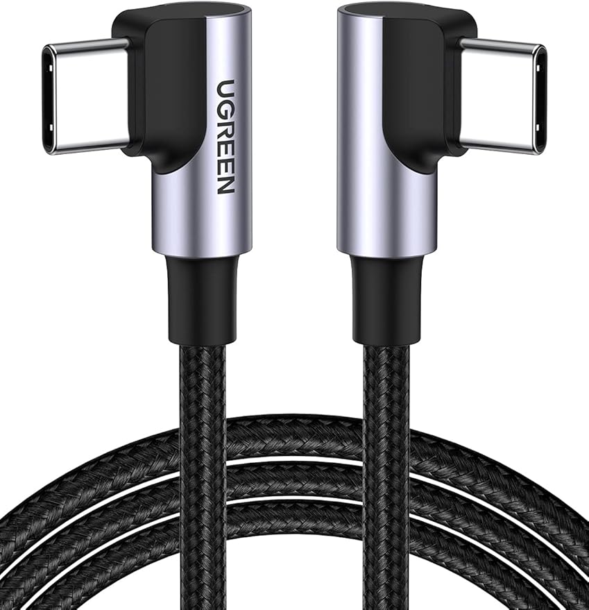 U-GREEN USB-C to USB-C Angled Cable