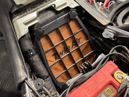 Couvercle boite à air offroad stage 2 Suzuki V-Strom 800DE / 800SE avec préfiltre Twin air sandstop