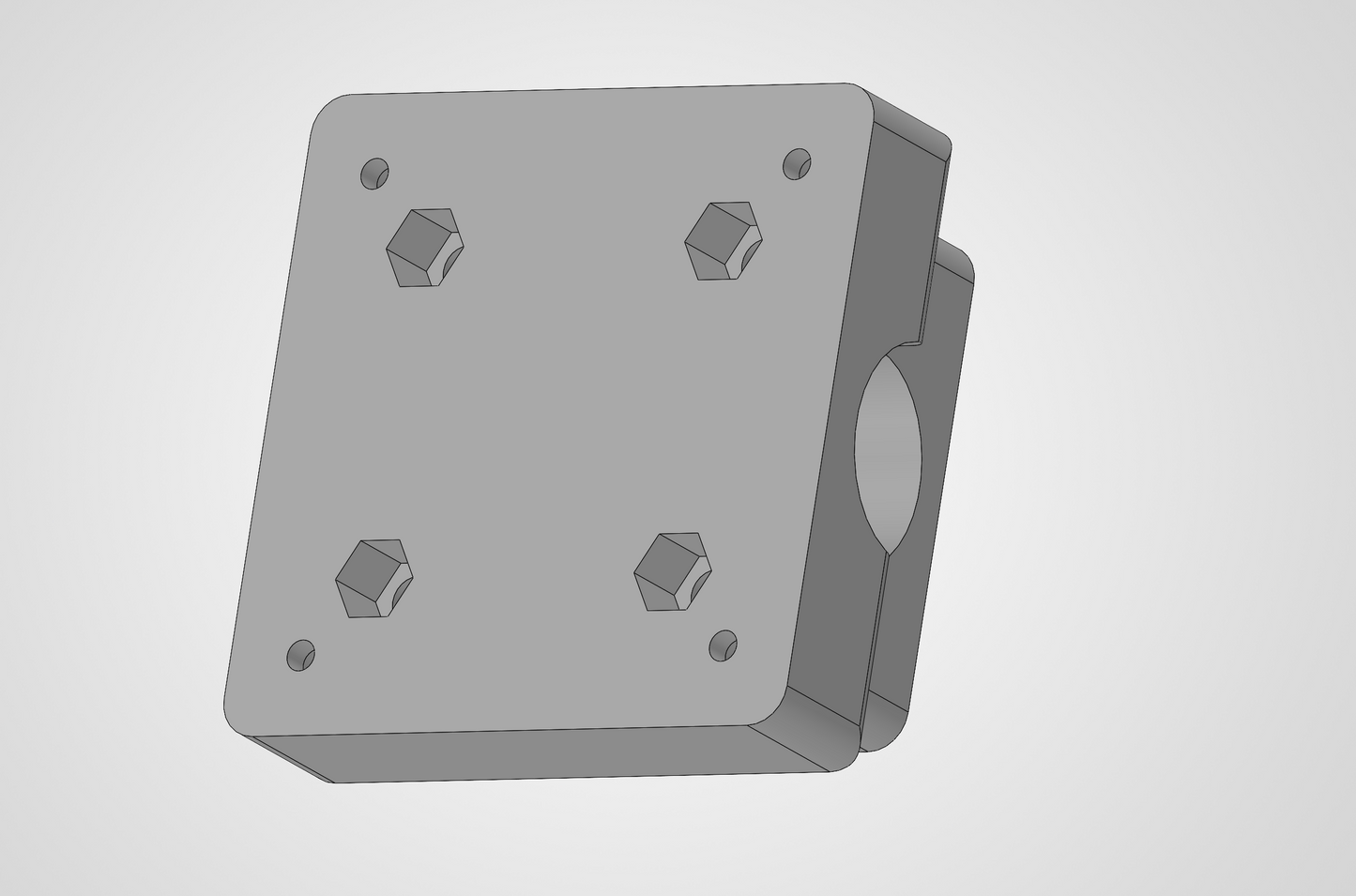 Support Aoocci U6 / U7 pour barre de 8/ 9/ 10/ 12/ 13/ 14/ 16/ 17/ 20/ 21/ 22 mm de diamètre