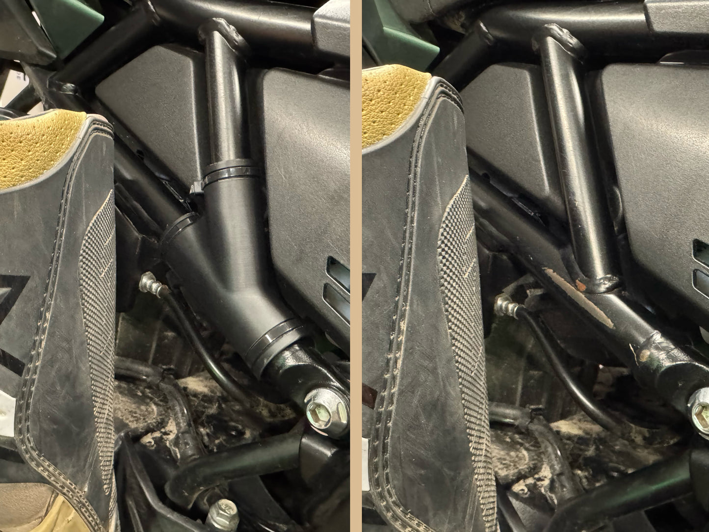 Protection de cadre / boucle arrière pour Suzuki V-Strom 800DE et 800SE