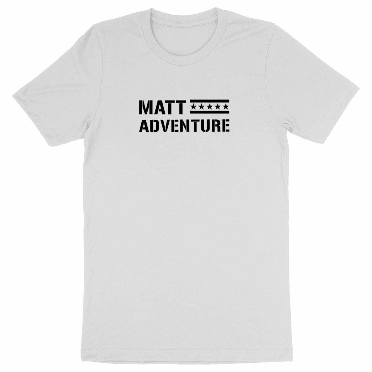 T-Shirt MATT ADVENTURE - WHITE