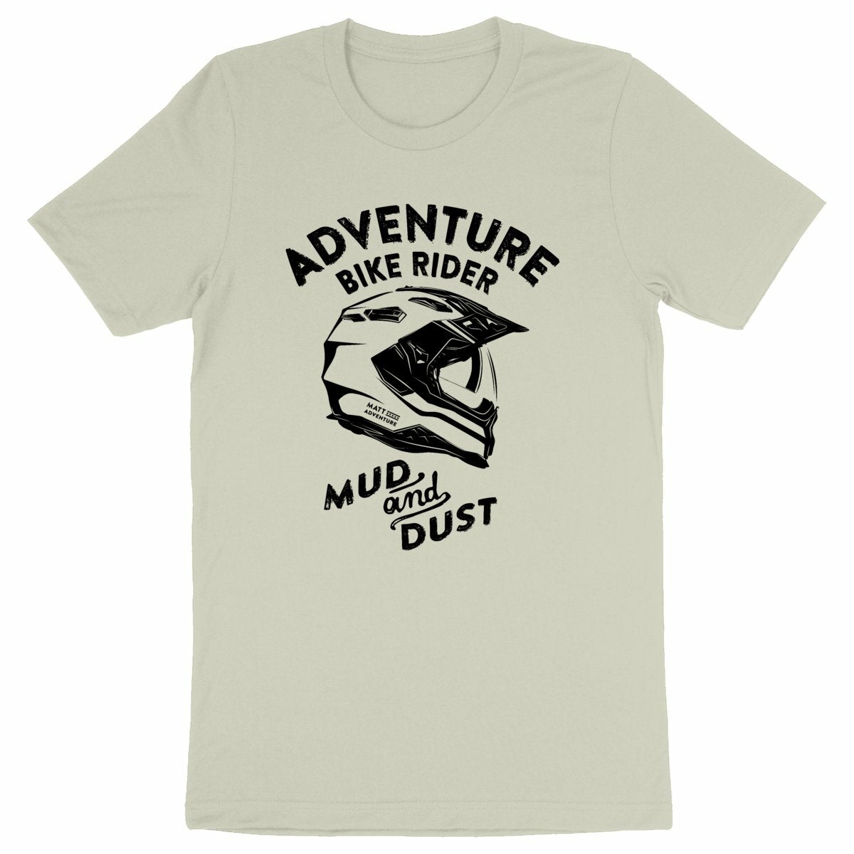 T-Shirt ADVENTURE BIKE RIDER - WHITE