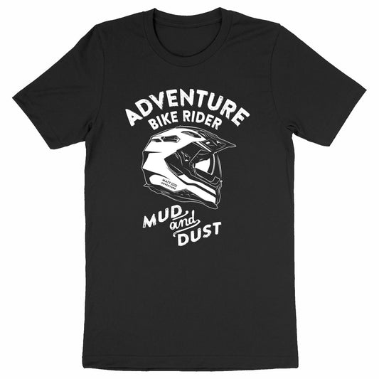 T-Shirt ADVENTURE BIKE RIDER - WHITE