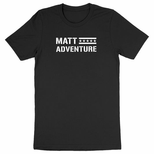 T-Shirt MATT ADVENTURE - WHITE