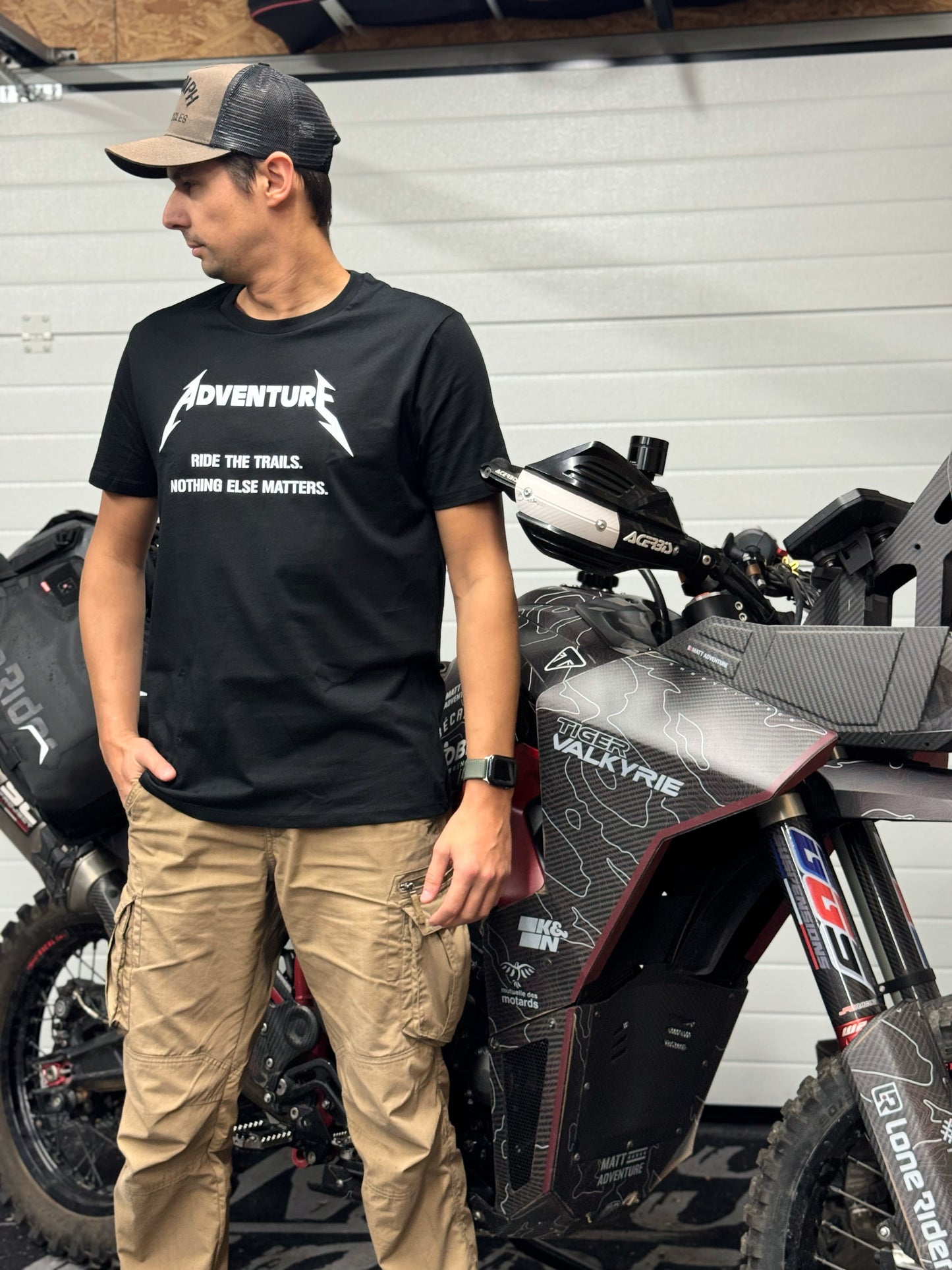 T-shirt Unisexe Adventure : Ride the Trails